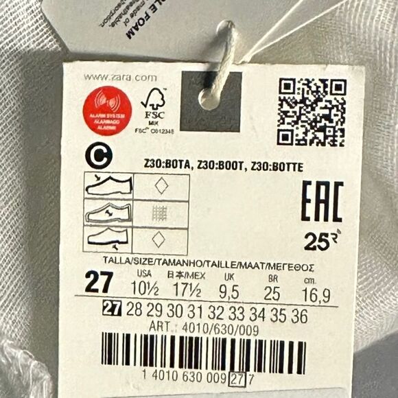 ZARA Kids | Gray/Blue | RAINBOOTS - Picture 6 of 7